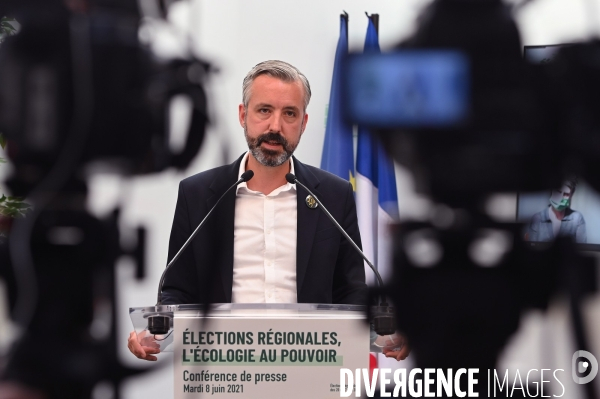 Europe ecologie les verts / presentation des tetes de listes pour les regionales 2021