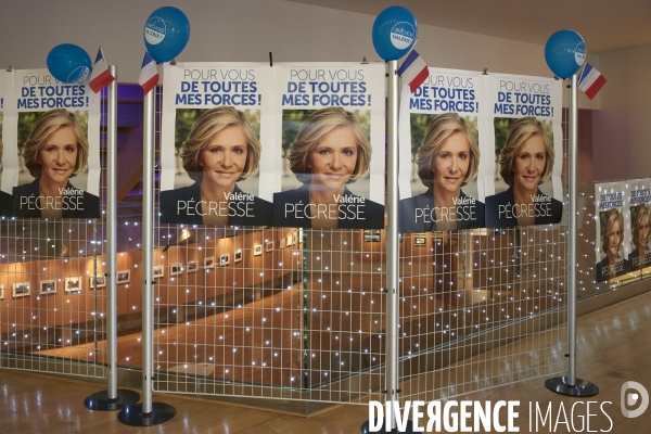 Valerie Pecresse, premier meeting physique regionales 2021
