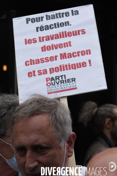 Paris, Marche des libertes Juin 2021