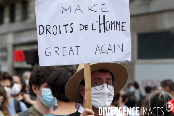 Paris, Marche des libertes Juin 2021