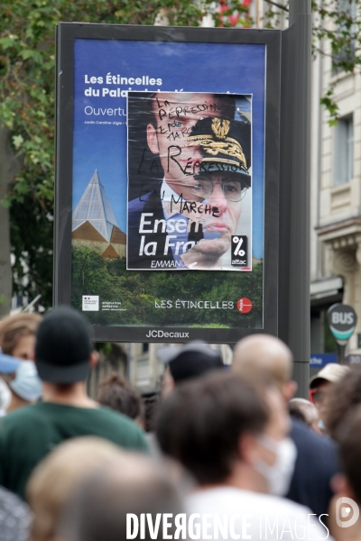 Paris, Marche des libertes Juin 2021