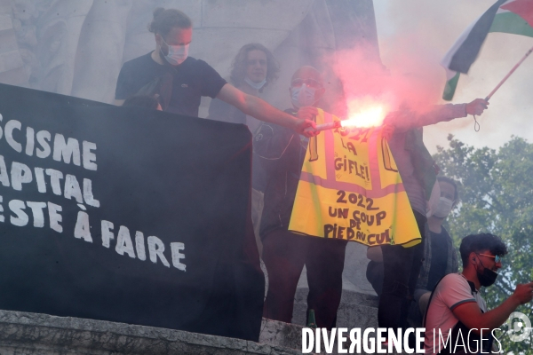 Paris, Marche des libertes Juin 2021