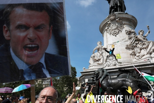 Paris, Marche des libertes Juin 2021