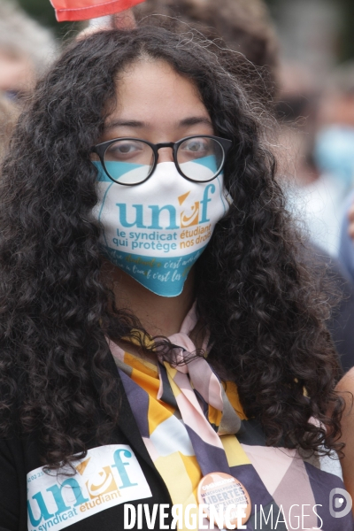 Paris, Marche des libertes Juin 2021