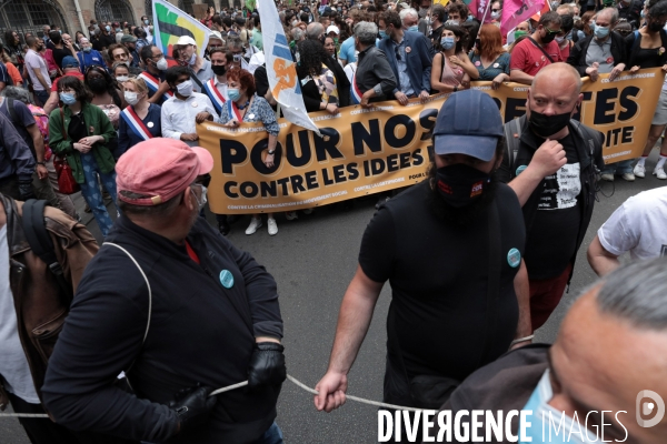 Paris, Marche des libertes Juin 2021