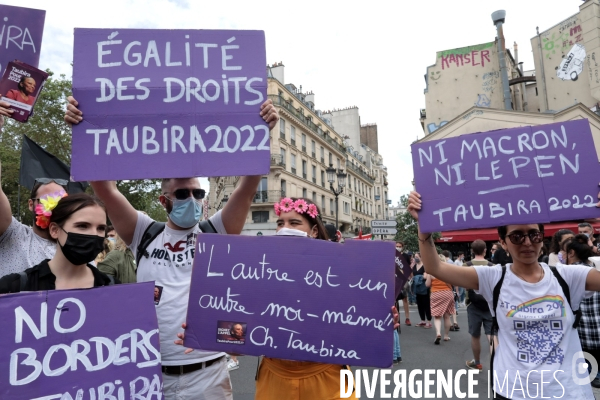 Paris, Marche des libertes Juin 2021