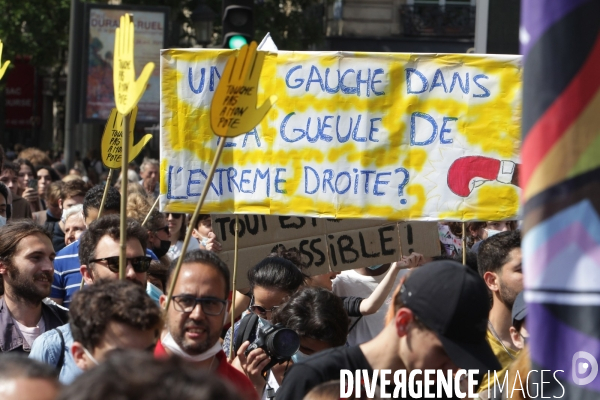 Paris, Marche des libertes Juin 2021