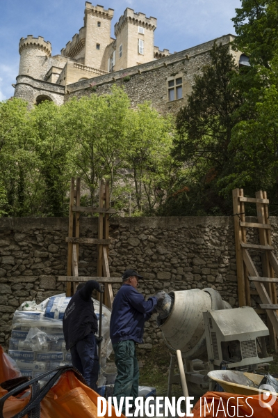 Projet Roche Mistral au Chateau de la Berben