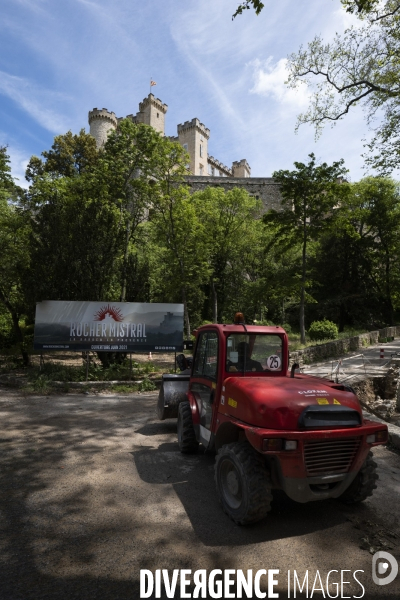 Projet Roche Mistral au Chateau de la Berben