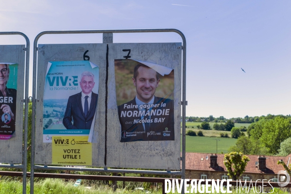 Panneaux pour elections regionales