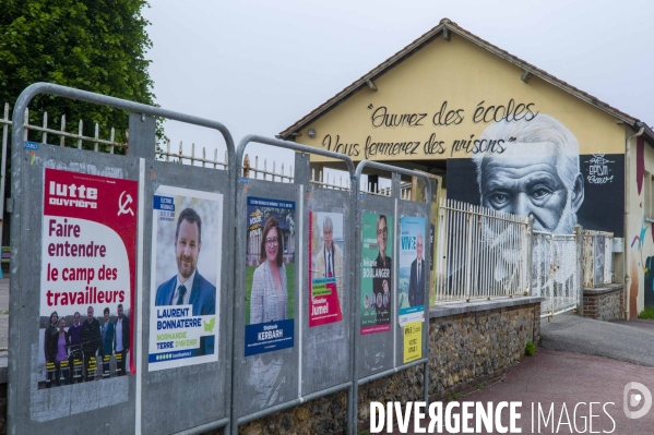 Panneaux pour elections regionales