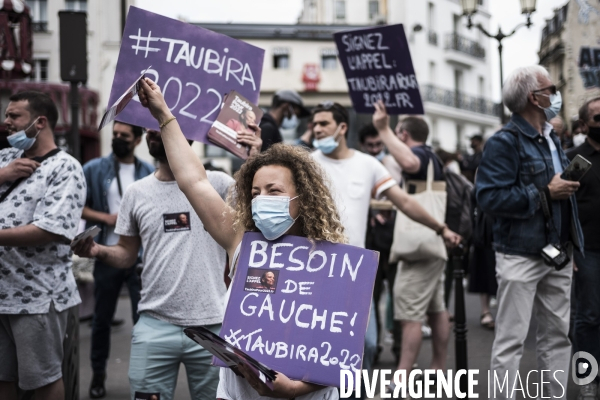 Marche des libertés contre les idées d extrême droite.