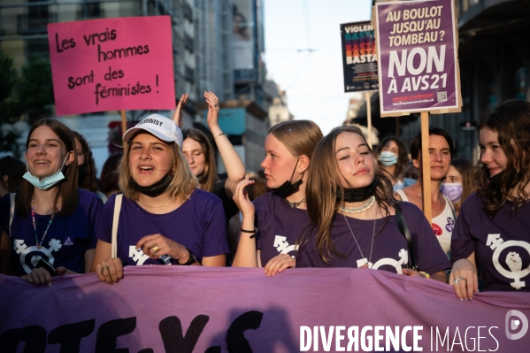 Genève - Grève Feministe du 14 juin