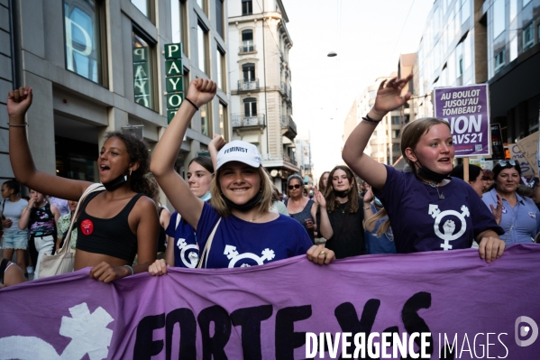 Genève - Grève Feministe du 14 juin