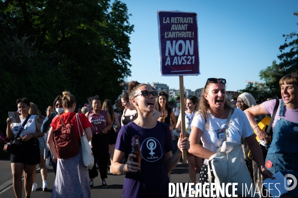 Genève - Grève Feministe du 14 juin