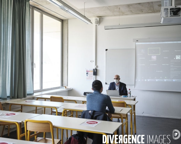 Université Gustave Eiffel durant la pandémie de Covid-19