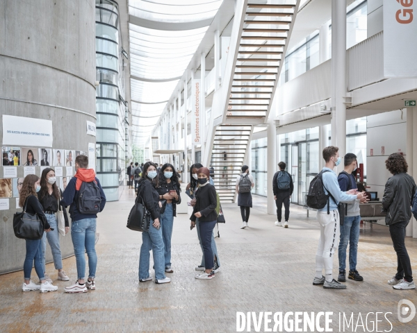 Université Gustave Eiffel durant la pandémie de Covid-19