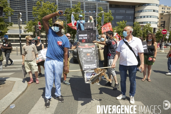 Manifestation CGT fonction publique