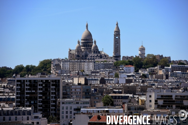 Le sacre coeur à montmartre