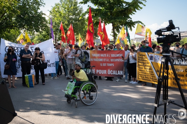 Genève - Rassemblement contre le sommet Biden-Poutine