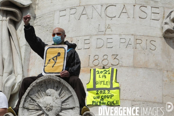 Paris, Marche des libertes Juin 2021