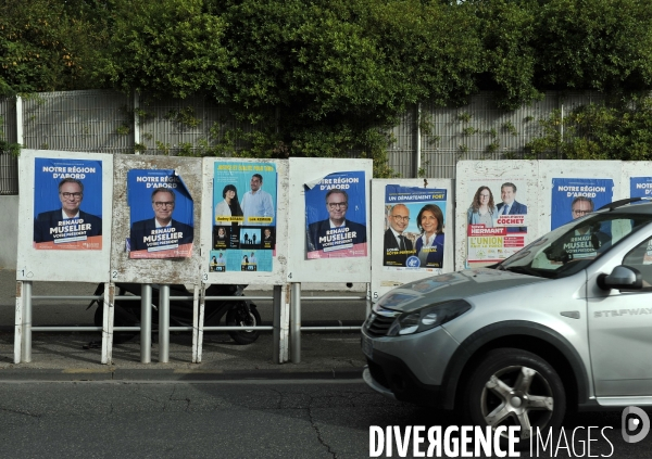 Premier tour des élections Régionales et Départementales