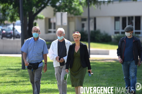 Premier tour des élections Régionales 2021 / Clementine Autain