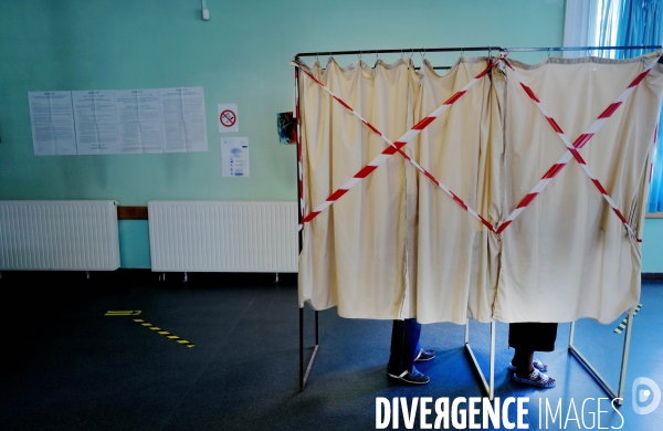 Premier tour des élections Régionales 2021 / Clementine Autain