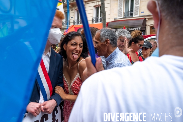 Manifestation contre les licenciements et la réfome des retraites