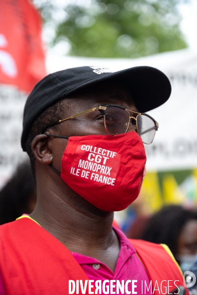 Manifestation contre les licenciements et la réfome des retraites