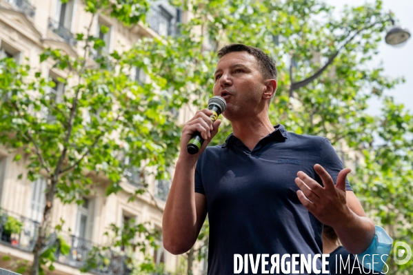 Manifestation contre les licenciements et la réfome des retraites