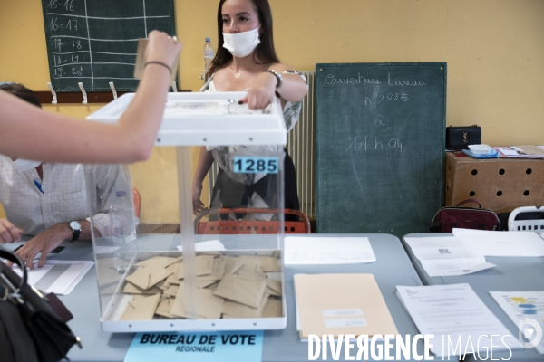 Jour de Vote à Marseille (régionale 2021)