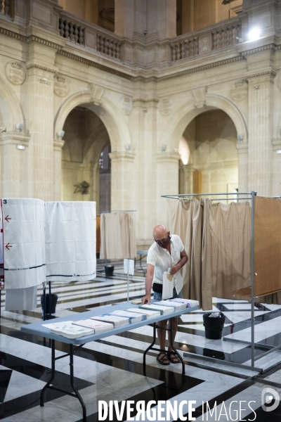 Jour de Vote à Marseille (régionale 2021)