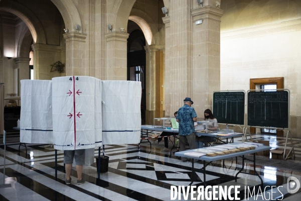 Jour de Vote à Marseille (régionale 2021)