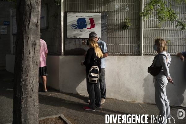 Jour de Vote à Marseille (régionale 2021)