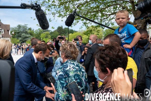 Vote d Emmanuel Macron aux élections départementales et régionales.