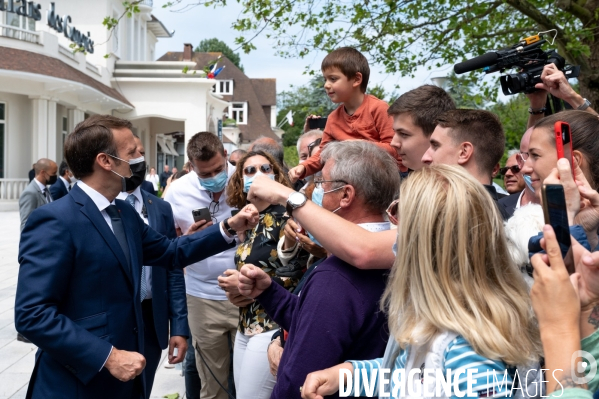 Vote d Emmanuel Macron aux élections départementales et régionales.