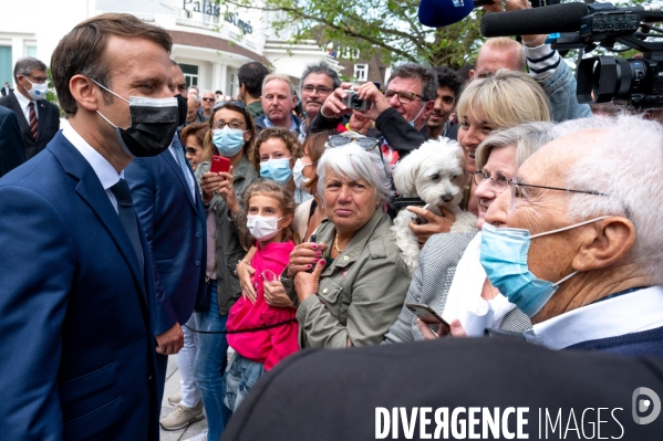 Vote d Emmanuel Macron aux élections départementales et régionales.