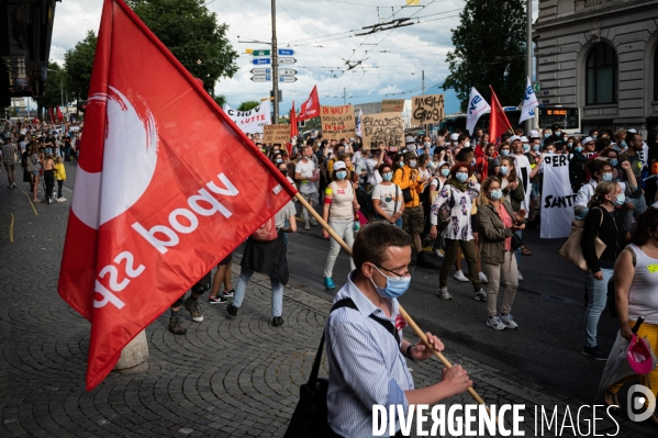 Lausanne - Le CHUV en grève