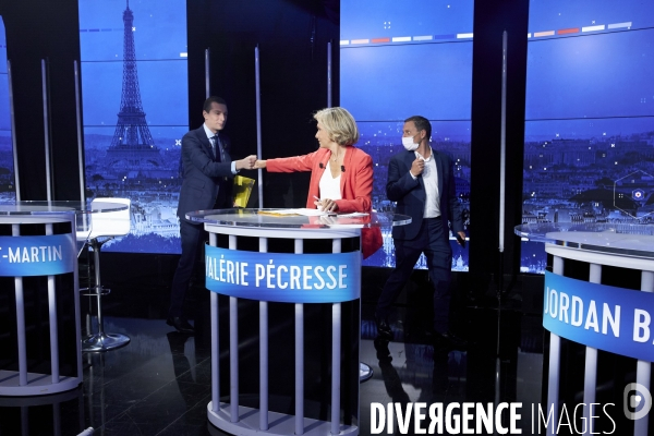 ¢lections régionales  ©le-de-France: débat bfm