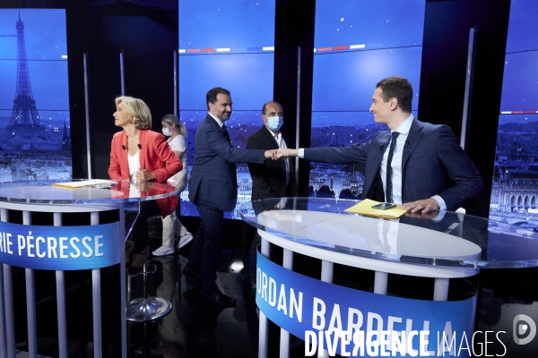 ¢lections régionales  ©le-de-France: débat bfm