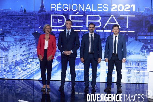 ¢lections régionales  ©le-de-France: débat bfm