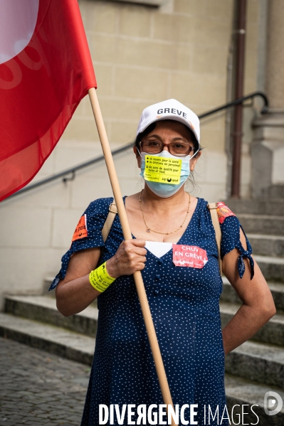 Lausanne - Le CHUV en grève