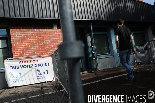 Regionales 2021 - 1er tour a henin beaumont