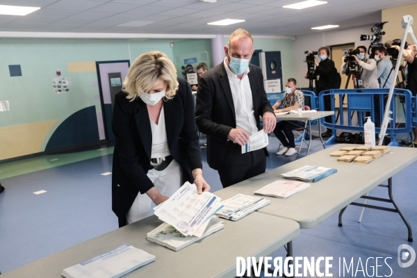 Regionales 2021 - 1er tour a henin beaumont