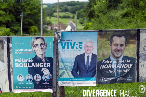 Elections Regionales et Départementales ,Normandie