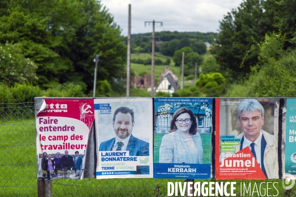 Elections Regionales et Départementales ,Normandie