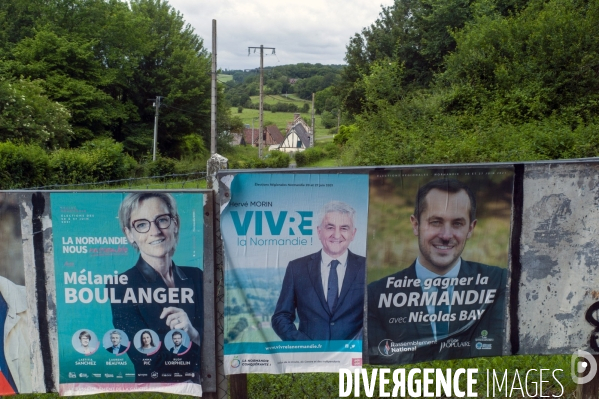 Elections Regionales et Départementales ,Normandie