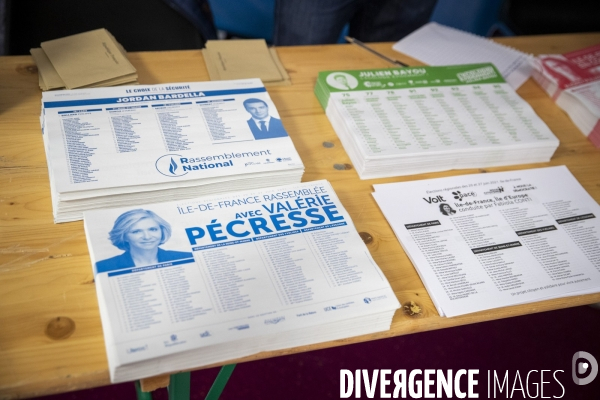 Valerie Pécresse - vote regionales 1er tour