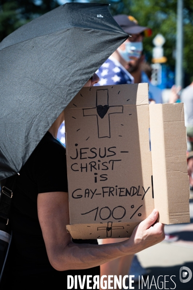 Genève Place des Nations - Rassemblement LGBTQIA+